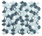 Mosaïque en verre recyclé - DIMENSION SELENE ORNAMENTAL BLEND 36X29MM