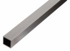 Profilé tube carré 15x15/1000 aluminium brut brillant
