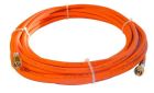 Tuyau caoutchouc L 10 m - Ø int. 6.3 mm, NF EN ISO 3821 monté avec raccords sertis 3/8e gauche femelle