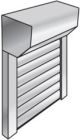 Volet roulant rénovation, lame PVC - Compak ou Ellips