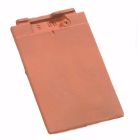 Tuile de finition à recouvrement terre cuite Beauvoise Flammé Rustique - larg. 19,5 cm
