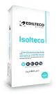 Enduit léger isolant à projeter ITE liant hydraulique - ISOLTECO® gris sac de 14kg
