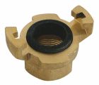 Raccord express pour robinet de puisage - La solution fiable et simple pour un raccordement de puisage ultra rapide à connecter - Femelle 1' - Corps en laiton - Joint intégré