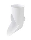 PIED DE CHUTE PROFILE GOUTTIERE TYPE 29 DIAMETRE 80 BLANC - RWS801B