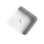 VASQUE CARRE SUR STRUCTURE 40CM WHITEMAT
