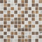 Mosaïque en verre recyclé - WOOD BLEND MT 25X25MM