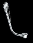 vidage baignoire retro chainette chrome + siphon