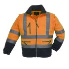 Polar Station Veste Hi-viz orange/marine manch.amov. XL