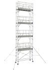 Échafaudage roulant en aluminium TOTEM 2 LINE 250 - hauteur de travail 9,9m - Totem Line 250