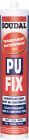 Colle de construction - PU FIX transparent - cartouche de 310ml