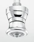 buse twinjet 2 jets anticalcaire f1/2' chrome*