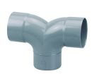 Coude PVC  Double Par MF 87°30 100 GN