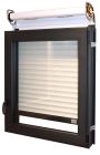Volet roulant manuel en aluminium - TRADI CHRONO Lame Alu 8,8 x 43 - Tringle Oscillante  - Sur Mesure