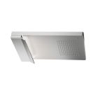 PLAFOND DE PLUIE 358X350 CHROMOTHERAPIE 2 FONCTIONS INOX BROSSÉ