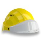 Casque - Orizon jaune visiere grise - Taille unique