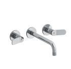 LAVABO EAST SIDE MURAL large 3 TROUS + Vidage SANS MECANISME CHROME