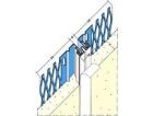 Joint de mouvement plat (jonc PVC 26mm), intégré dans l'enduit Pour épaisseur d'enduit 10mm beige Longueur 3,00m