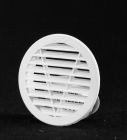 Grille de ventilationronde 70 mm - Grille de ventilationronde 70 mm pour Lambris de sous face couleur BLANC