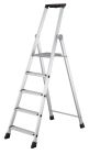 Marchepied aluminium simple COMPACT 5 marches - haut. 3,00m - Compact