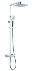COLONNE DE DOUCHE THERMOSTATIQUE CARREE