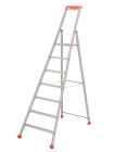 Marchepied aluminium simple MP PRO 7 marches - haut. 3,54m - MP PRO