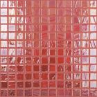 Mosaïque en verre recyclé - 770 RED BRUSH 25X25MM