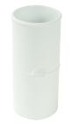 MANCHON FEMELLE/FEMELLE POUR TUBEEAU PLUVIALE POUR TD50 BLANC - JJGTB
