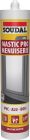 Mastic silicone neutre menuiserie gris - cartouche de 280ml