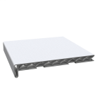 Appui de fenêtre PVC blanc - long. 30 cm x larg. 30 cm x ep. 2 cm