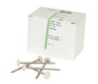 CLOU INOX EMBOUT PLASTIQUE LONGUEUR 65MM SABLE    - CI65S