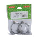 2 COLLIERS BRIDE SOUS SACHET INSERT P 7/150 DIAMETRE 75  - 2COP