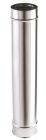 Tuyau inox non isolé inox/inox pour appareil granulés de bois (pellets) - APOLLO diam. 80/125 mm - long. 1m