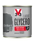 Peinture - Laque glycéro brillant gris ardoise - pot de 0,5L