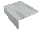 Tuile de rive gauche - innotech béton lauze - long. 42 cm x larg. 33,3 cm