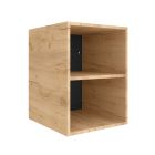 Coquette ALLIANCE 250 2 espaces CHÊNE AFRICAIN 250 x 540 x 434 mm