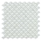 Mosaïque en verre recyclé - 4300/E CARRARA GREY MT 36X29MM