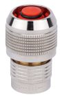 Raccord laiton auto nickelé 6 billes AQUA STOP D19