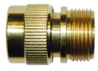 Raccord laiton auto fileté M20x27 AQUA STOP