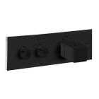 FACADE THERMO UP HORIZONTALE THERMO 2 SORTIES QUADRI BLACKMAT