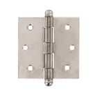 Charnière boule acier zingué bout carré 75x75mm-blister x3