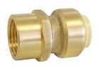 Raccord laiton à clipser pour tubes cuivre ou PER ou Multicouche Ø16 - Femelle 15/21