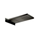 pomme de douche encastree 55/26 cm carree pluie+cascade