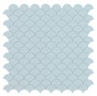 Mosaïque en verre recyclé - 6109 NORDIC LIGHT BLUE MT S 36X29MM