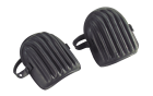 Genouillères de protection caoutchoutées