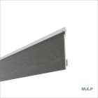 Bardage PVC - Isocel Premium+ chêne vieilli - long. 4m x larg. 16,6cm
