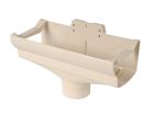 NAISSANCE CENTRALE DIAMETRE 80 POUR PROFILE GOUTTIERE OVATION 28 SABLE - UNAD28S