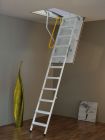 ECOSTEEL ACIER LAQUE 140 X 70 CM 12 MARCHES HAUTEUR SOL/PLAFOND 280CM