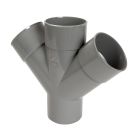 CULOTTE DOUBLE MALE/FEMELLE 45° DIAMETRE 50 - RJ14