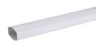TUBE DE DESCENTE 90X56 OVATION EN 4M BLANC - TD95B