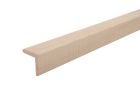 Angle prépeint Sapin de Pays sans nœud blanc - Long. 2500 mm x larg. 27,5 mm x ep. 27,5 mm